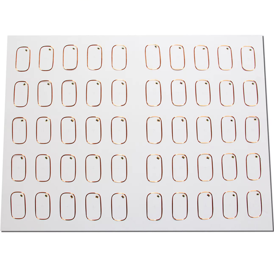 Rfid Smart Card Inlay Pvc M1 Classic 1k Chip Prelam A4 Sheet