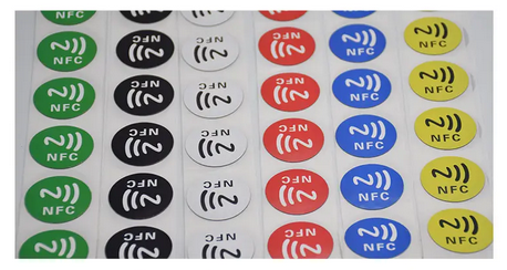 Custom NFC / HF 13.56MHz Proof Dual Frequency RFID Tag Label Sticker for Retail