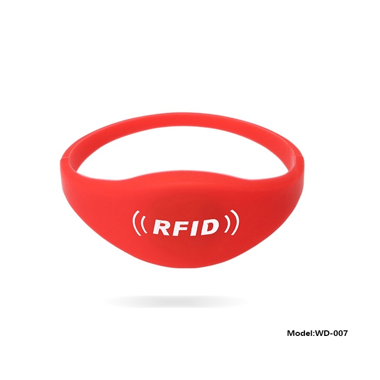 Waterproof RFID Silicone Wristband for NFC Access Control