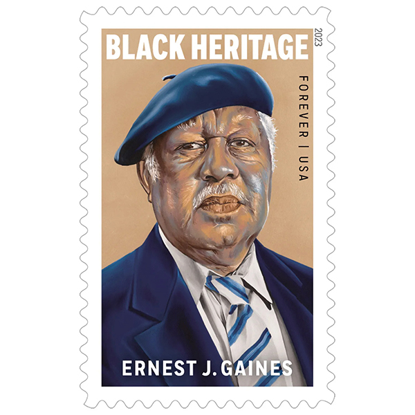 100 Forever Stamps 2023 USPS First-Class Ernest J. Gaines 2023 Stamp 5 Books (20PCS/Book)