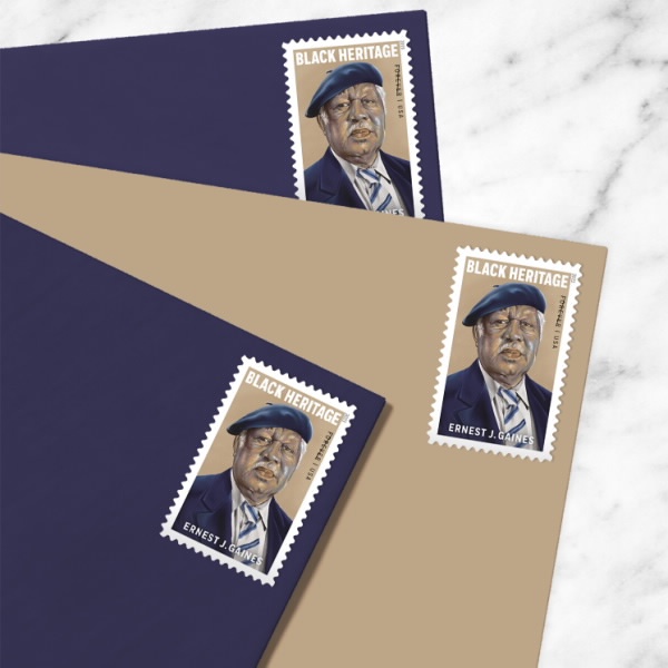 100 Forever Stamps 2023 USPS First-Class Ernest J. Gaines 2023 Stamp 5 Books (20PCS/Book)