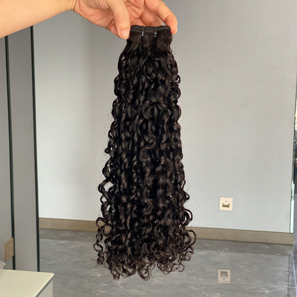 Lyra Wig 12A Double Drawn Pixie Curl Human Hair Attachment