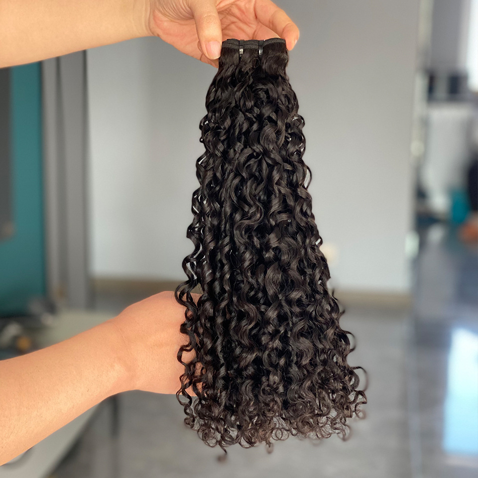 Lyra Wig 12A Double Drawn Pixie Curl Human Hair Attachment