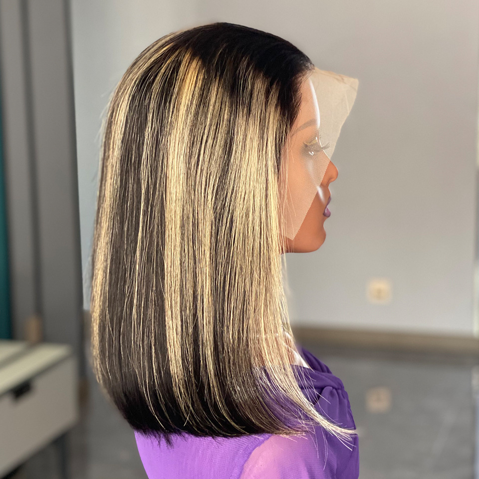 Lyra Wig 180 Density Bob Lace Human Hair Wigs