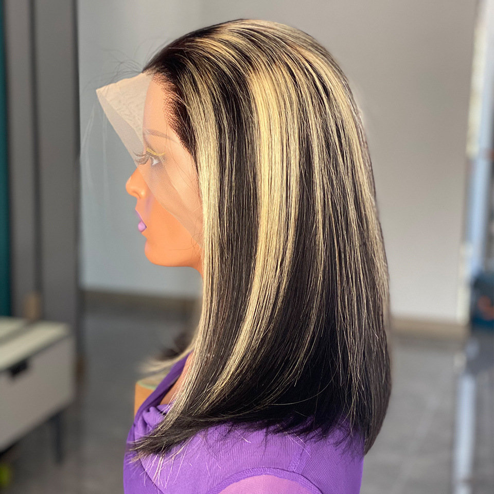 Lyra Wig 180 Density Bob Lace Human Hair Wigs