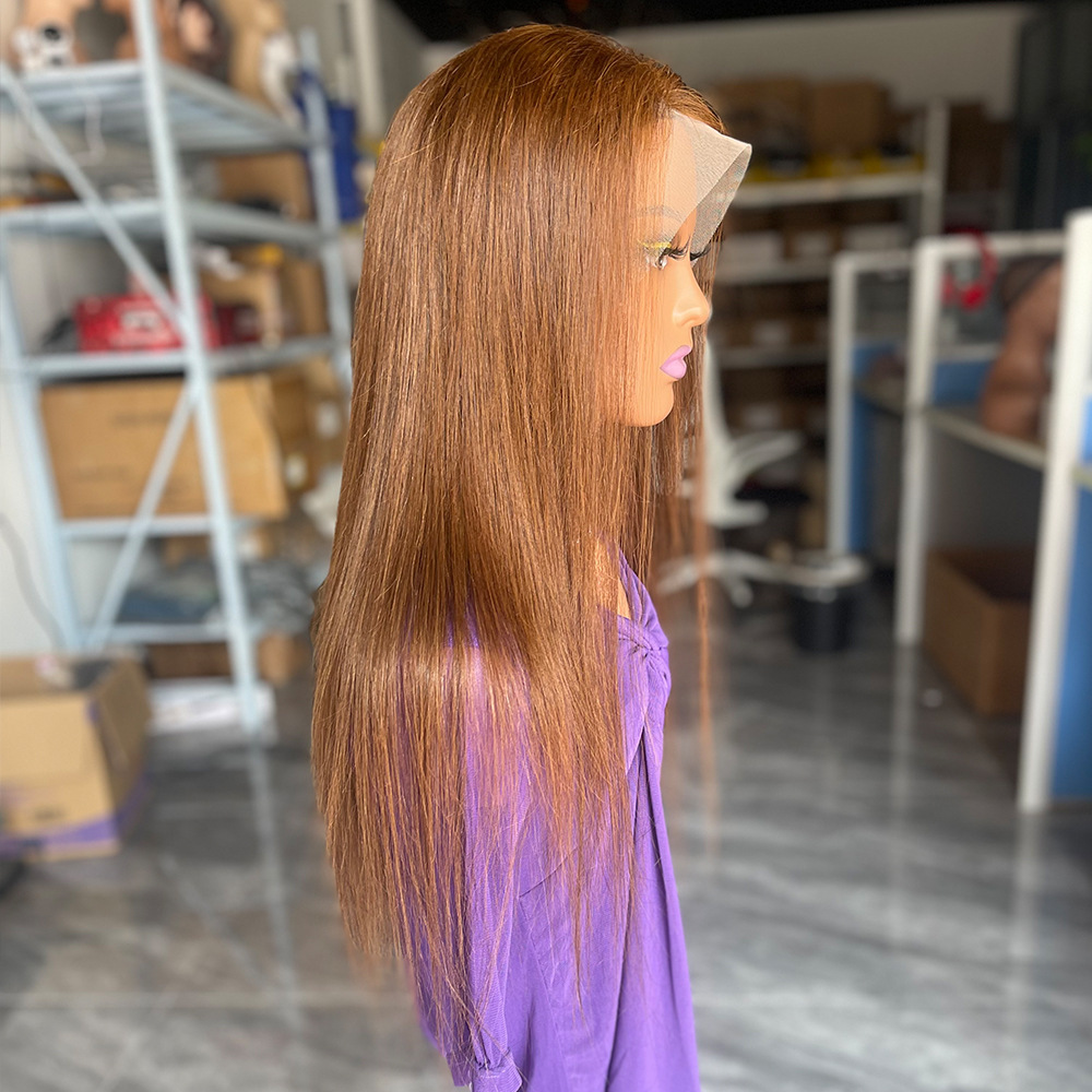 Lyra Wig Brown 13x4 Lace Frontal Human Hair Wigs