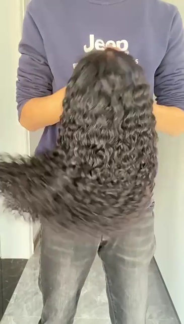 Lyra Wig 200 Density Kinky Curly Human Hair Wig