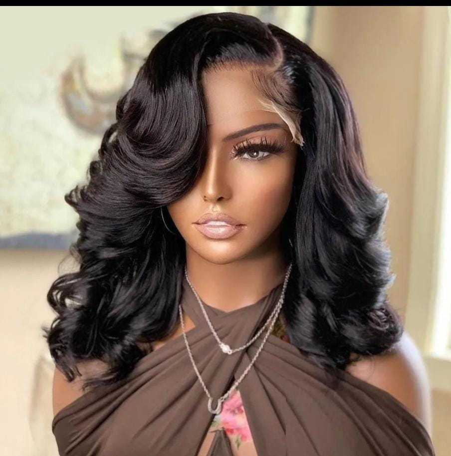 Lyra Wig 200 Density Bouncy Curl Human Hair Wigs