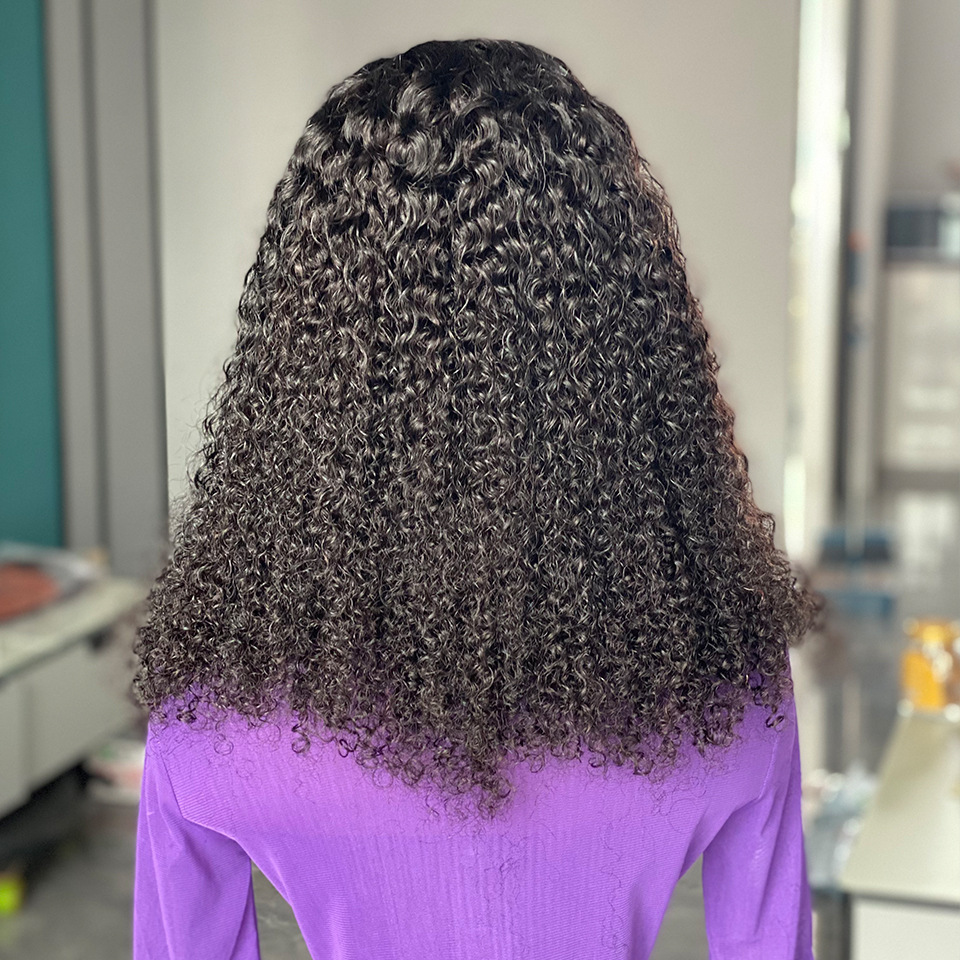 Lyra Wig 200% Curly Human Hair Wig