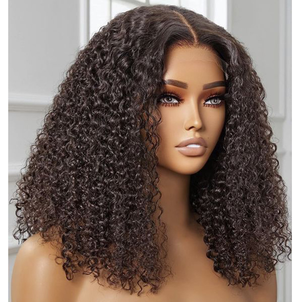 Lyra Wig 200 Density Kinky Curly Human Hair Wig