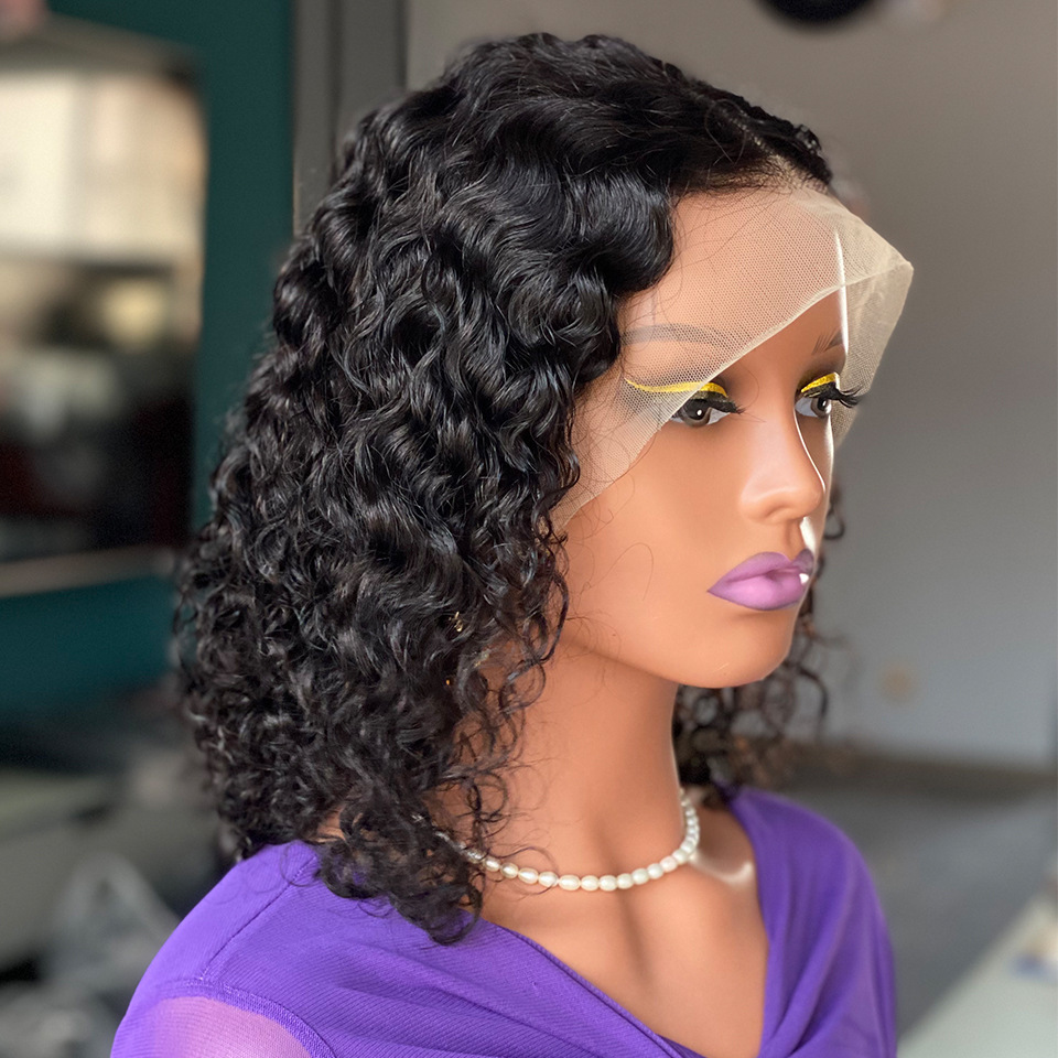 Lyra Hair 180% Water Wave Frontal Human Hair Wig