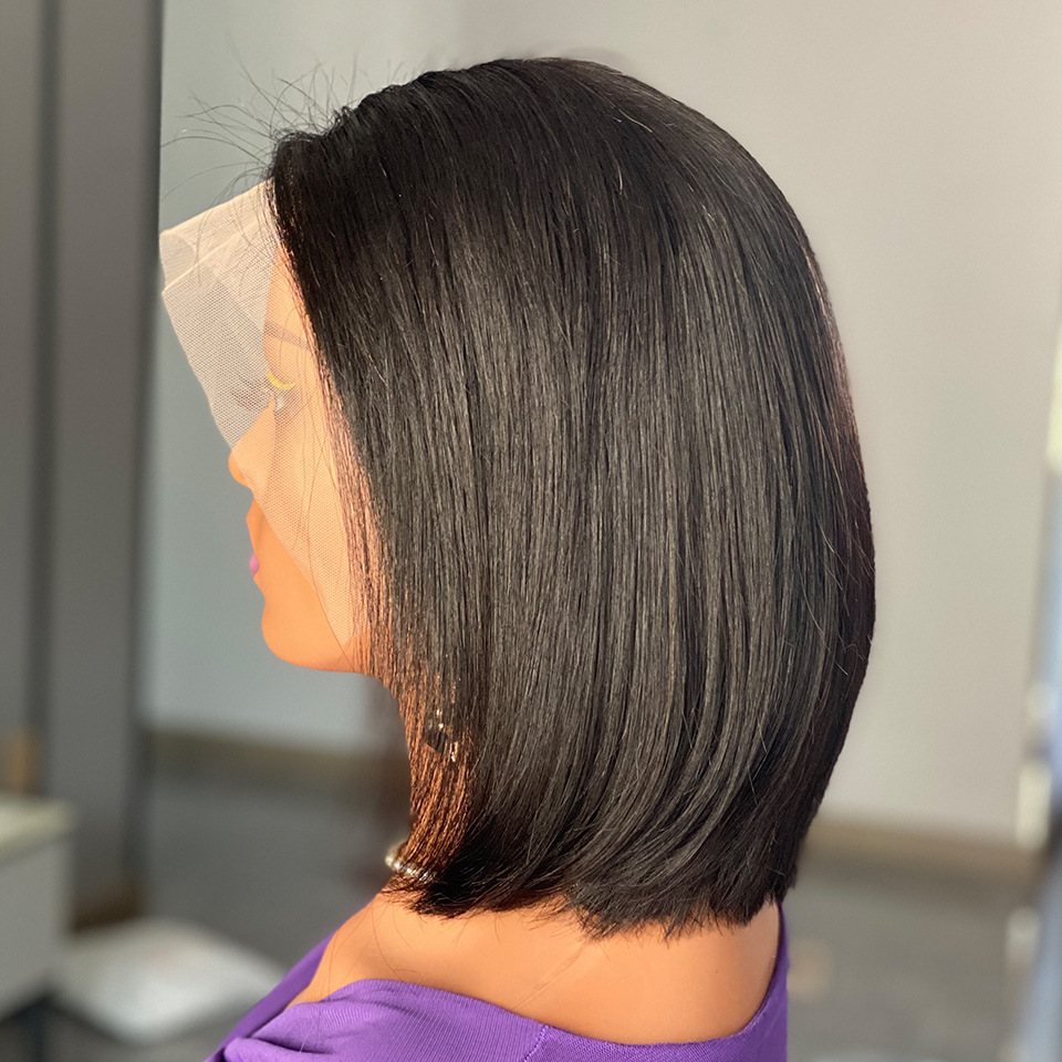 Lyra Hair 180 Density Bob Lace Front Wigs Human Hair