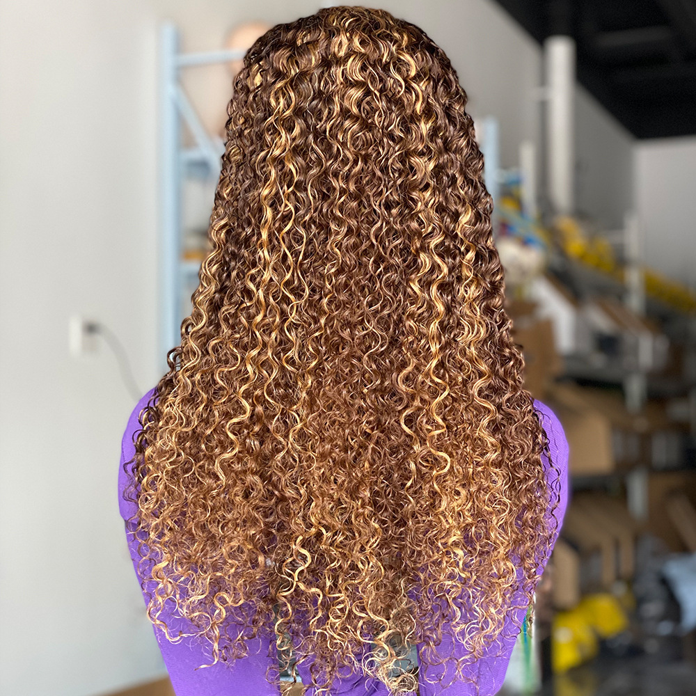 Lyra Wig 13x4 Curly Lace Frontal Wig Human Hair