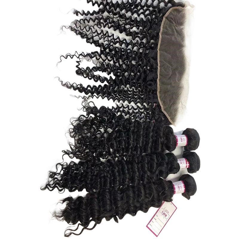 Lyra Wig Brazilian Virgin human Hair Bundles