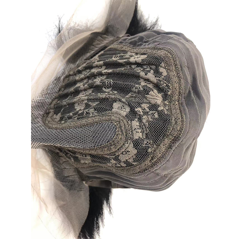 100% Human hair Short Pixie Wig T Part Side Part Short Wig