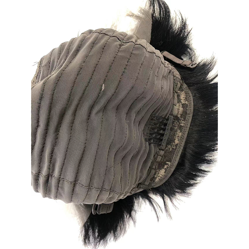 100% Human hair Short Pixie Wig T Part Side Part Short Wig