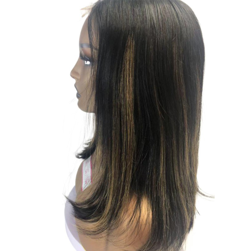 P1b/8 Highlight 2*6 kim closure Bob Human Hair Wig