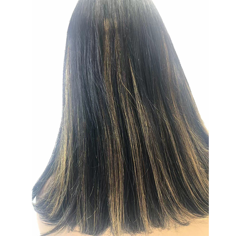 P1b/8 Highlight 2*6 kim closure Bob Human Hair Wig