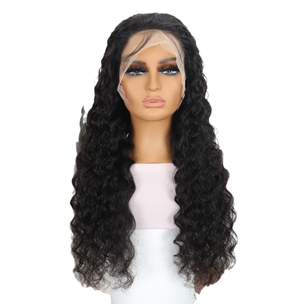 HD Transparent Lace Loose Deep Wave Human Hair Wig