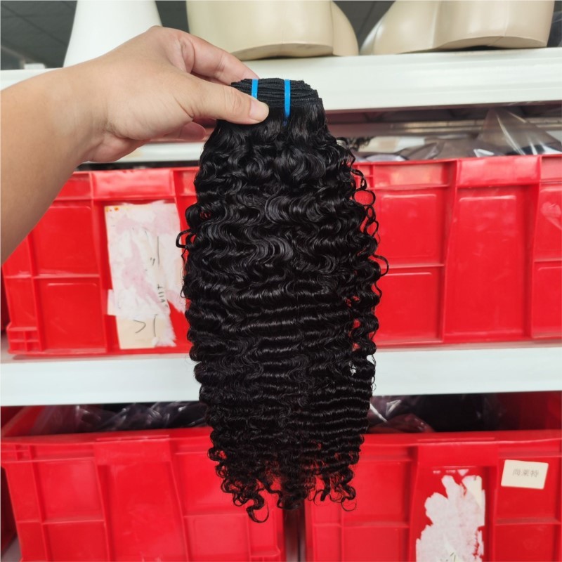 10A Burmese Curly Human Hair Bundles