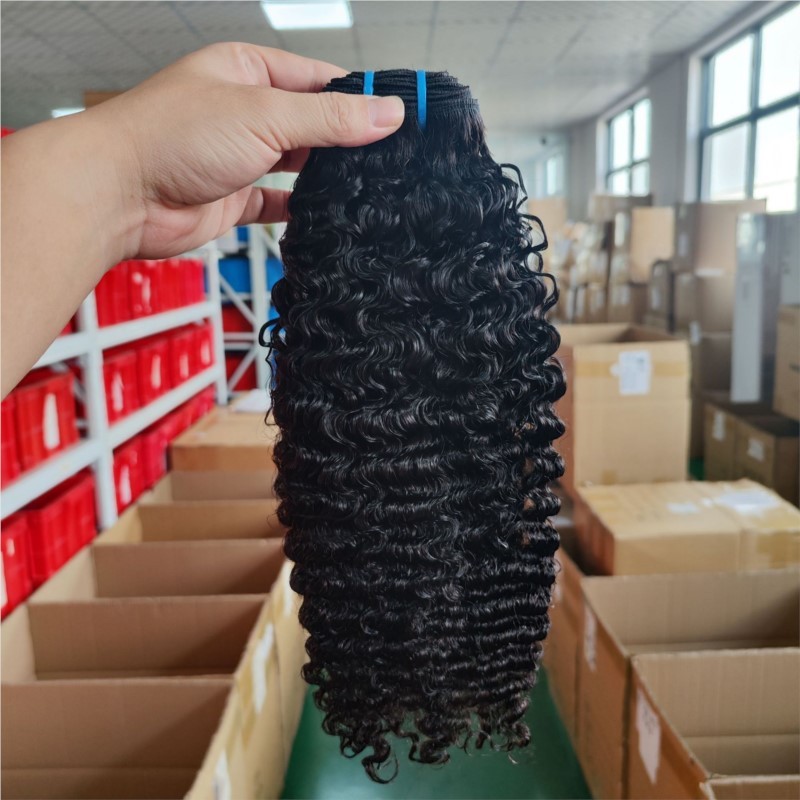 10A Burmese Curly Human Hair Bundles