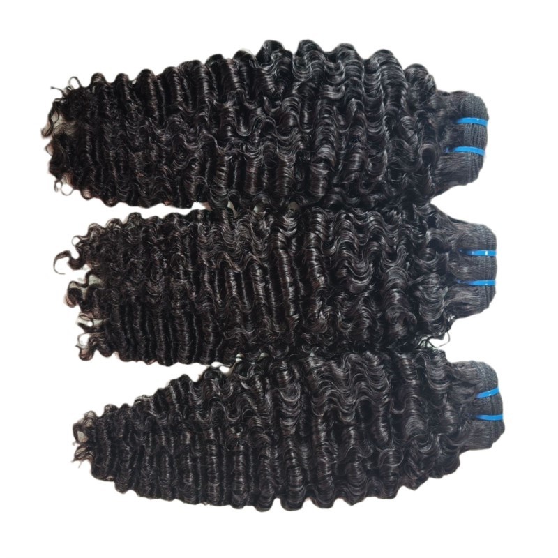 10A Burmese Curly Human Hair Bundles