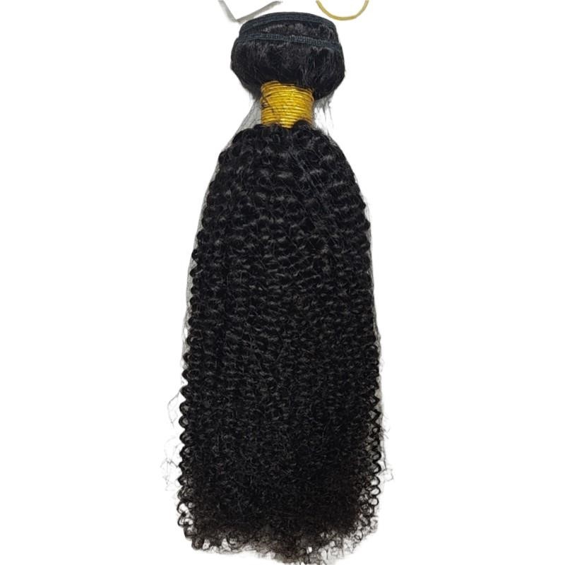 Afro Kinky Curly Human Hair Bundles Hair Weave