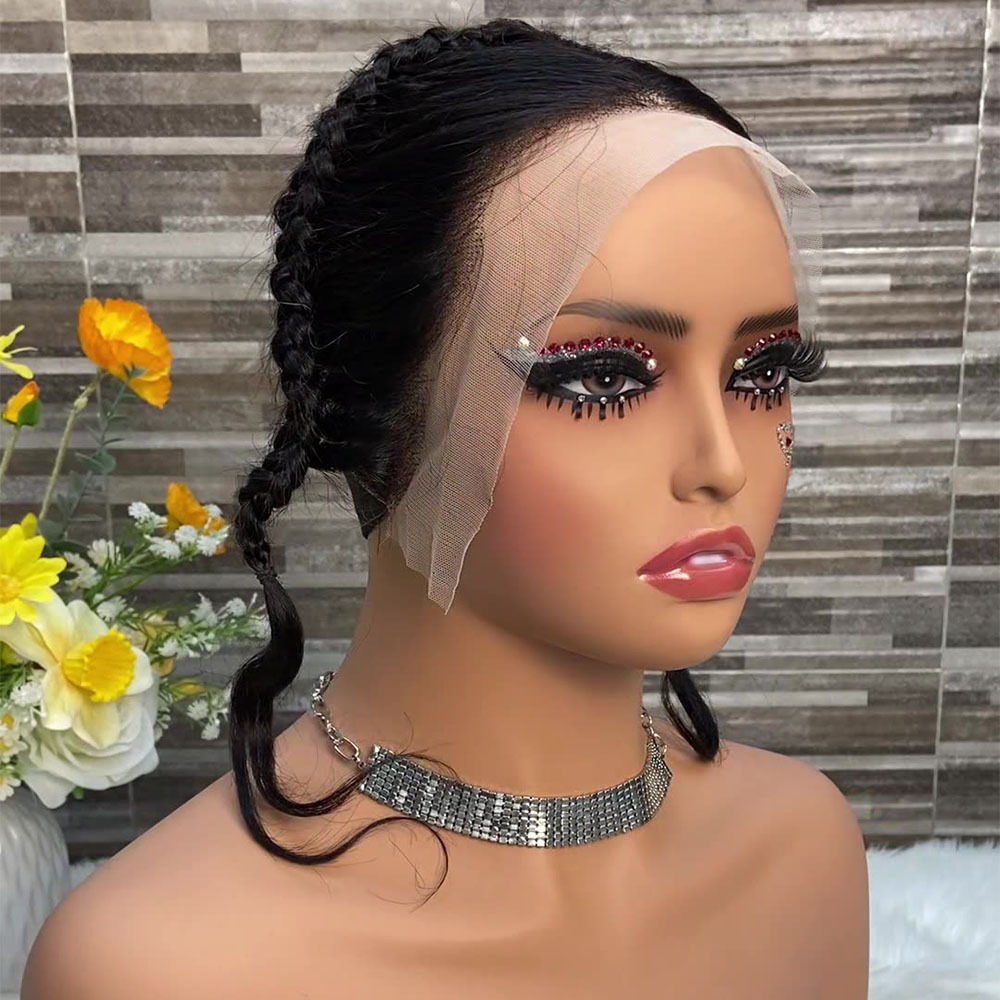 16 Inch Headband Wig 13x4 Lace 100% Human Hair