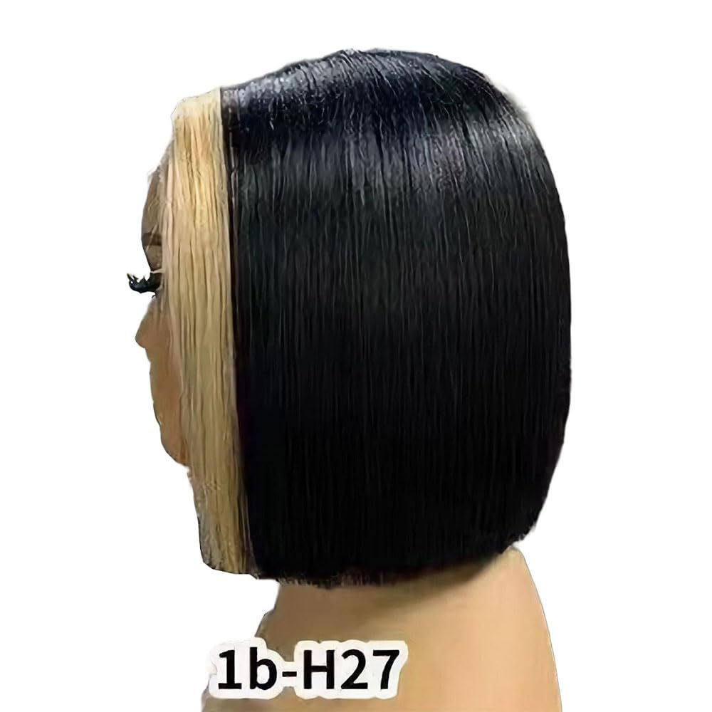 Short Highlight SDD Bob Straight 2 * 6 5 * 5 Lace 100% Human Hair Wig