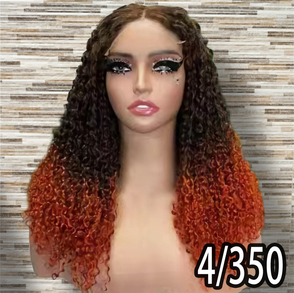 20 Inch Long Side Part Curly Pixie Cut Lace Front Wigs Human Hair For Black Women