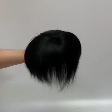 lyrahair Mens Toupee 100% Human Hair Replacement System, Durable Biological Scalp Hand-woven Thin Seamless Realistic Breathable Toupee Hair for Men