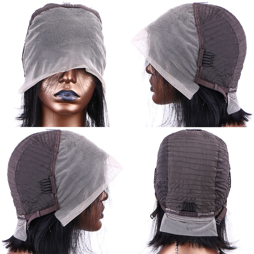 Lyrahair 100% Virgin Remy Human Hair 13x4 Lace Front Wig - Brazilian Braided Straight Glueless HD Transparent Lace Pre-Plucked with Baby Hair