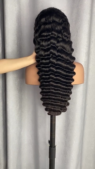 13x4 13x6 Loose Deep headgear Lace Frontal Transparent Lace Human Hair 180%