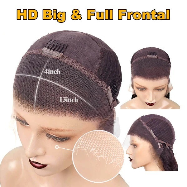 13x4 13x6 HD Lace Frontal Wig HD Lace Human Hair Wig