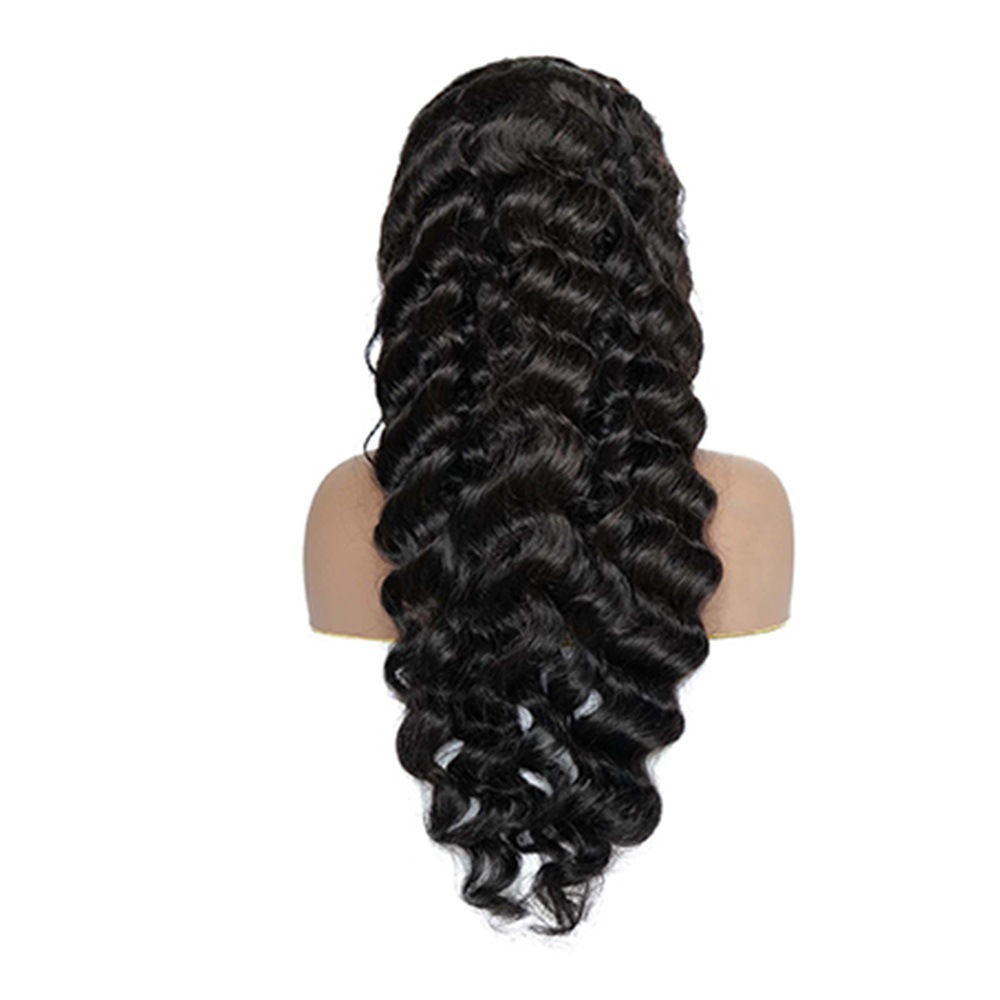 13x4 13x6 Loose Deep headgear Lace Frontal Transparent Lace Human Hair 180%