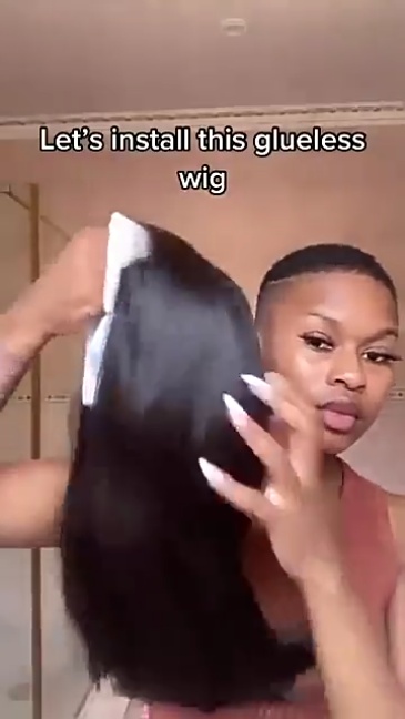 Wear Go Glueless Ready Wig Raw Vietnamese Human Hair Bo b Wig