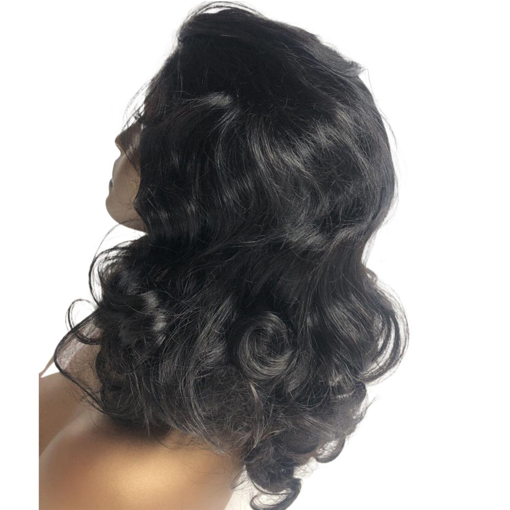 Lyra Hair 300% Density Double Drawn Bouncy Curly Glueless Wigs Human Hair Pre Plucked Pre Cut Ready to Go Natural Hairline and No Glue Needed Wigs