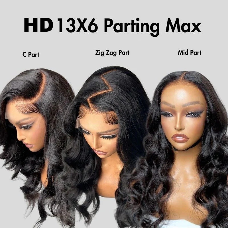 13x4 13x6 HD Lace Frontal Wig HD Lace Real Person Hair Cover Human Hair Wig