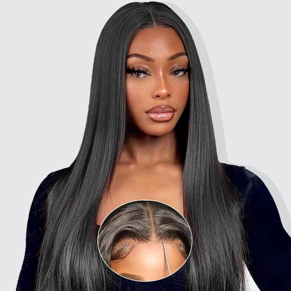 Glueless 360 HD Frontal Wig Invisible Strap Ready Wear Go