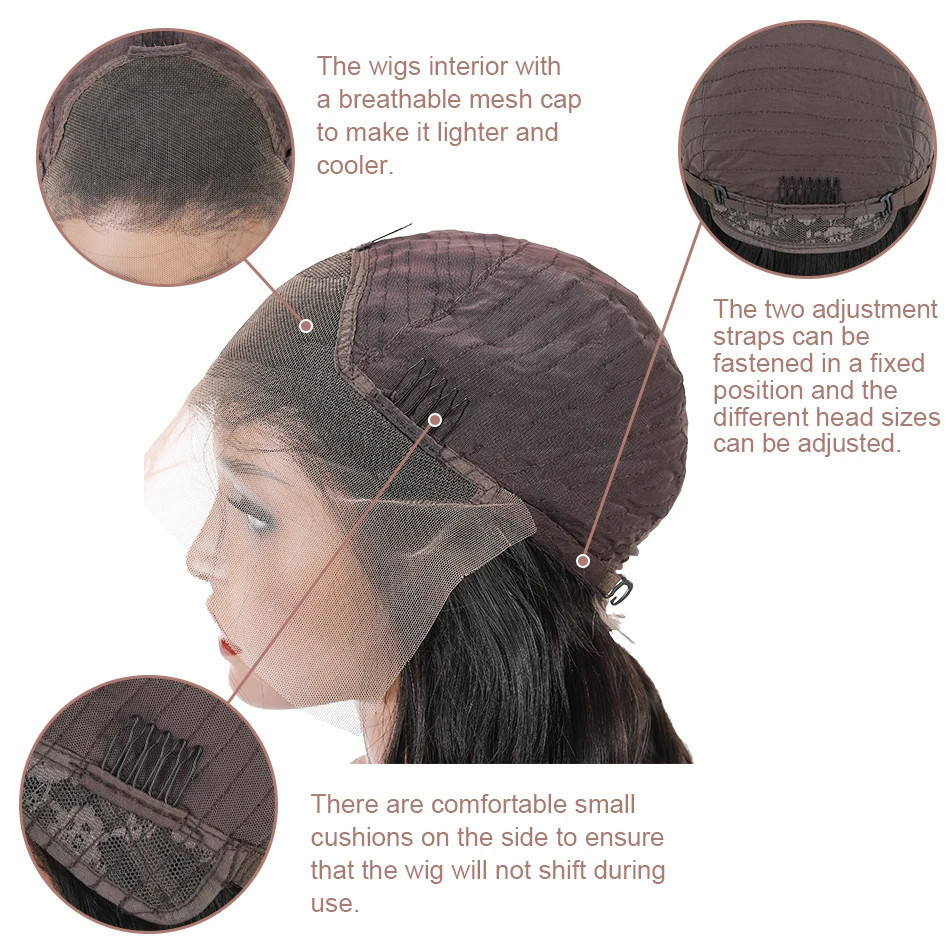 Kinky Curly 13*4 Lace Headgear With a Curved Real Hairstyle Human Hair Lace Wig Sale