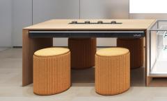 counter and chair