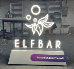 3D illuminated signs