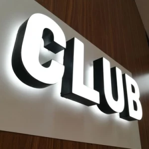 Acrylic signage