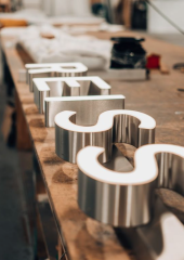 Acrylic signage