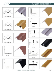 Decorative wall panels - Accessories - Metal trims