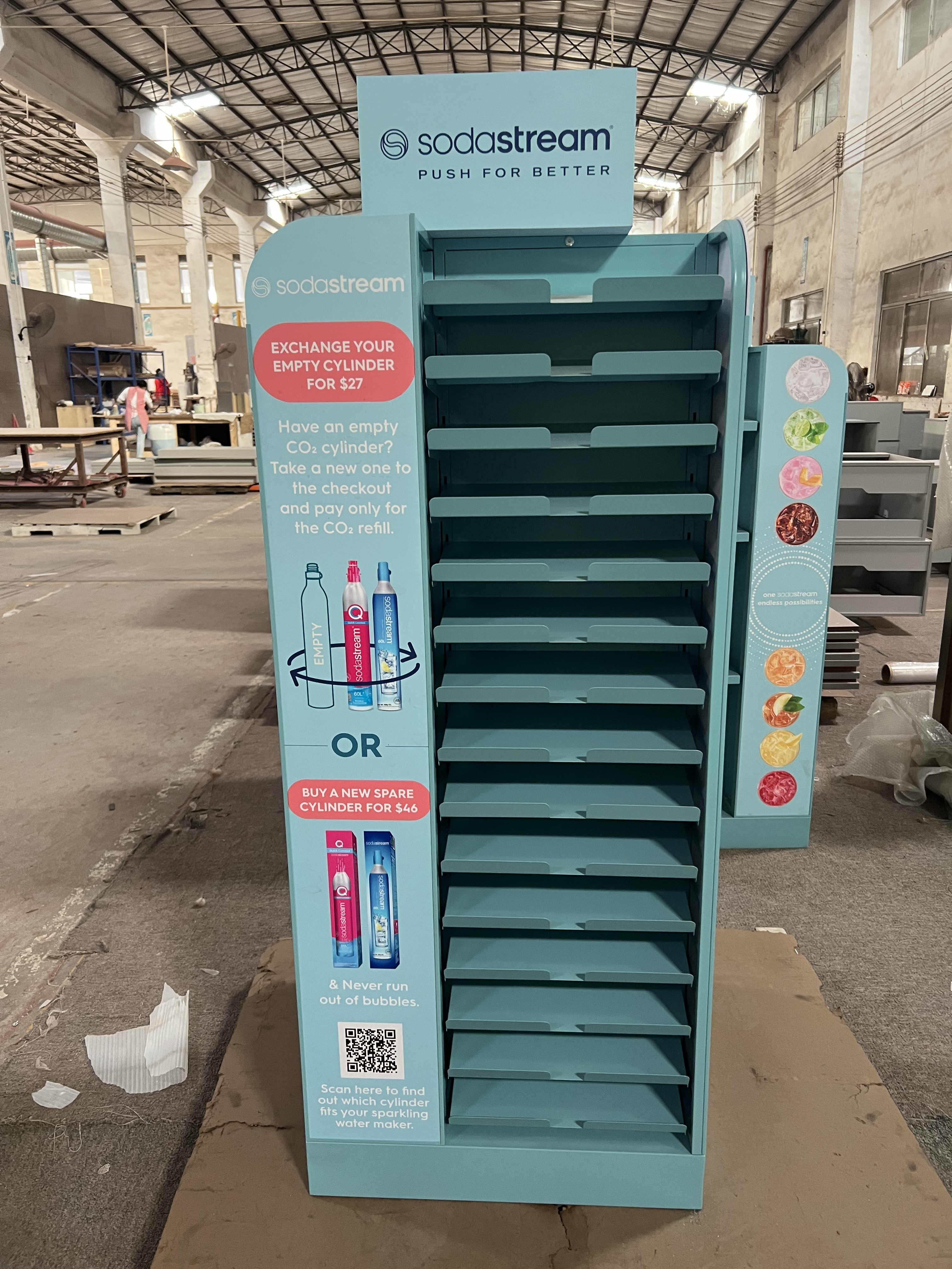 Small-Four Sided Displays