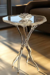 tempered acrylic table