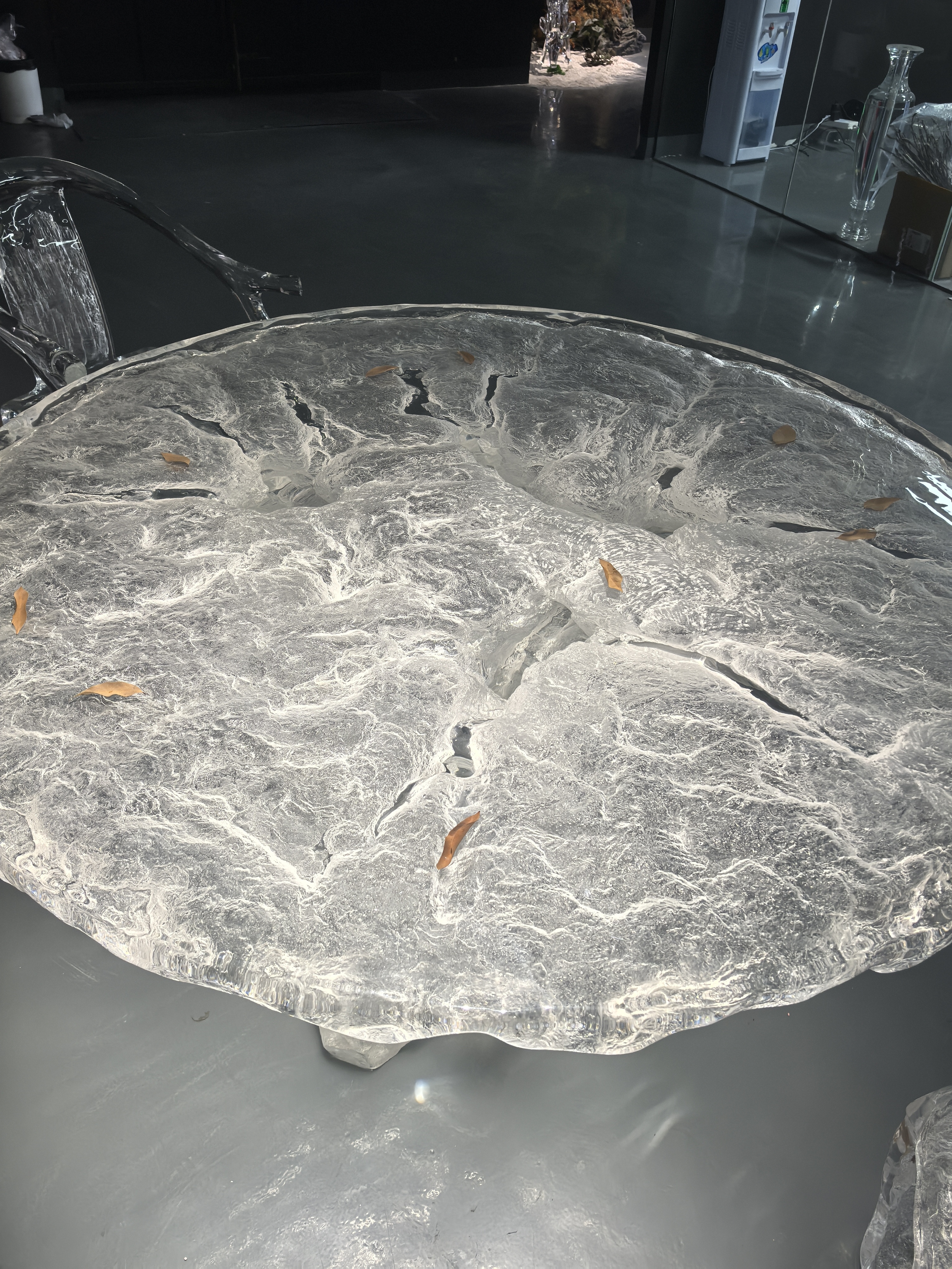 Tempered acrylic decorations