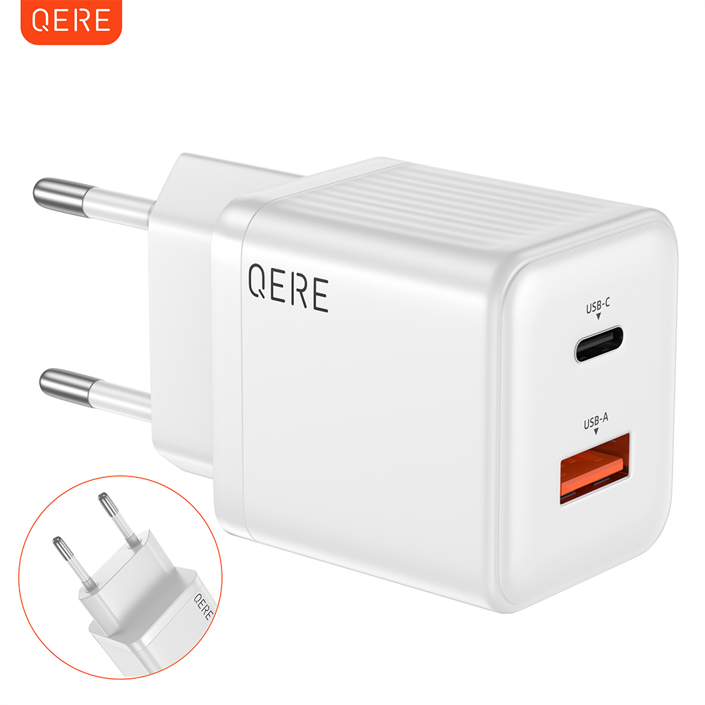 PD 30W GaN Phone Universal Adapters US Plug Safe Type C USB Intelligent Fast Charging Mini Portable Fast Charger