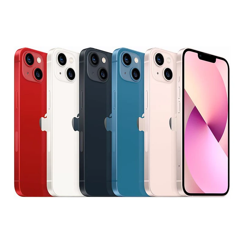 Apple iPhone 13 Used 6.1" Super Retina XDR OLED Unlocked RAM 4GB ROM 128/256/512GB Face ID NFC A15 IOS 5G Genuine iPhone13